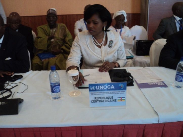 La ministre des Affaires Etrangères, de l’Intégration Africaine, de la Francophonie et des Centrafricains de l’Etranger de RC