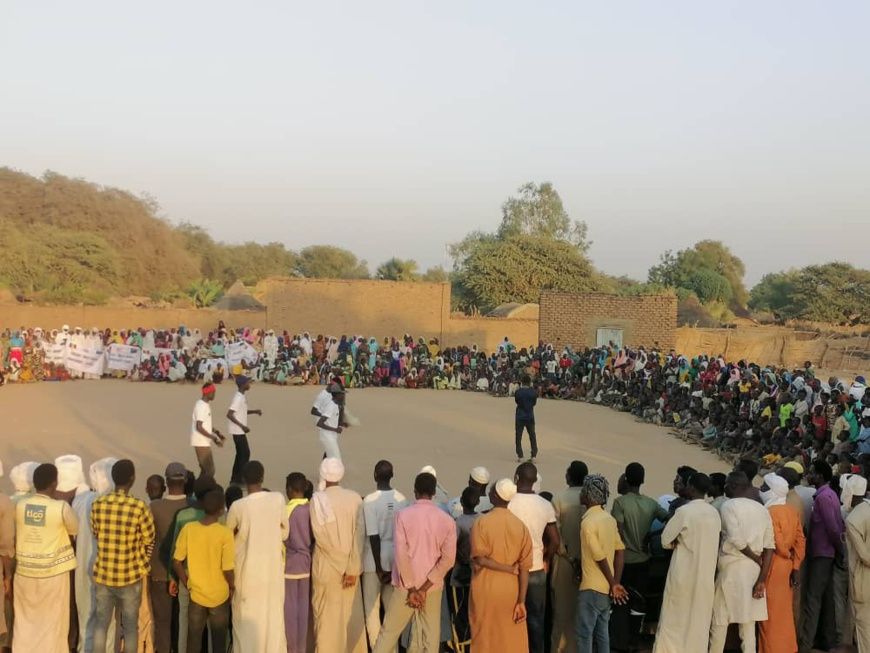 Tchad : les artistes du Sila engagés auprès de la population pour la cohabitation