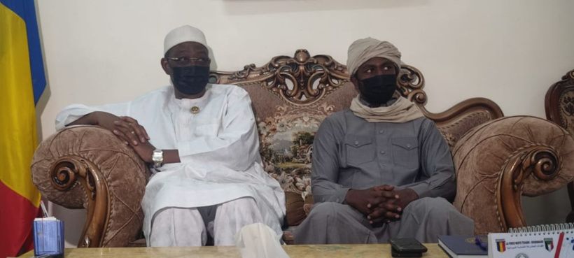 رئيس المجلس الوطني الانتقالي يصل مدينة أبشي