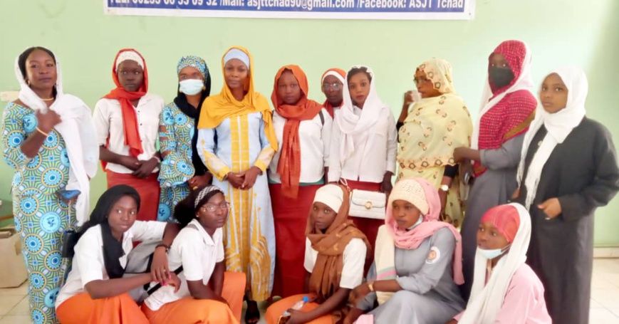 Tchad : l’ASJT sensibilise les filles du lycée féminin bilingue d'Amriguébé