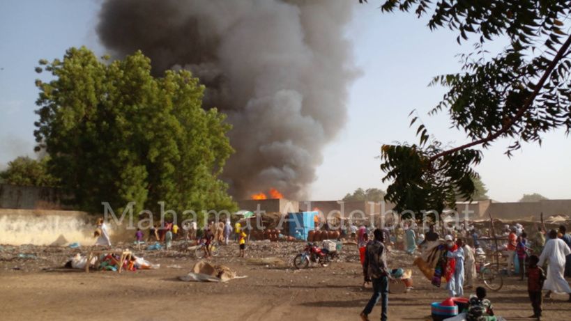 Tchad : après les flammes, des soldats déployés pour sécuriser le marché d'Am-Timan