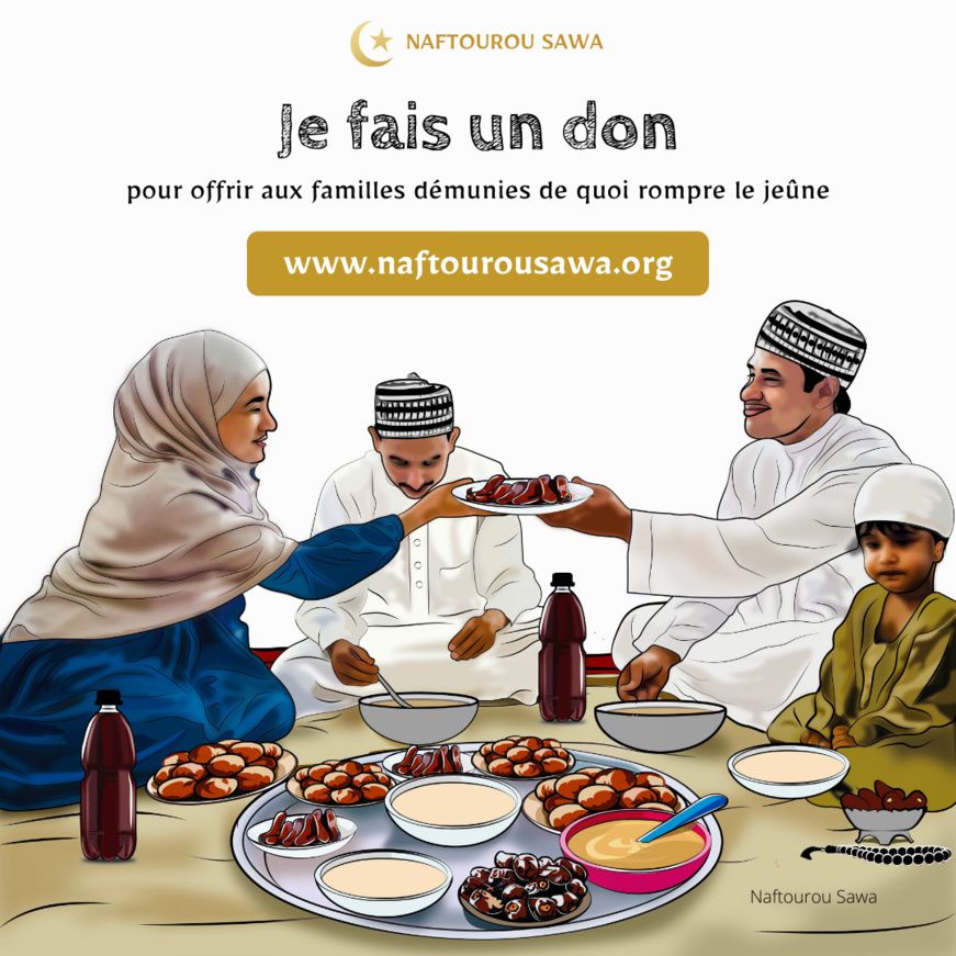 Tchad : Naftourou Sawa offre des dons aux démunis pendant le Ramadan