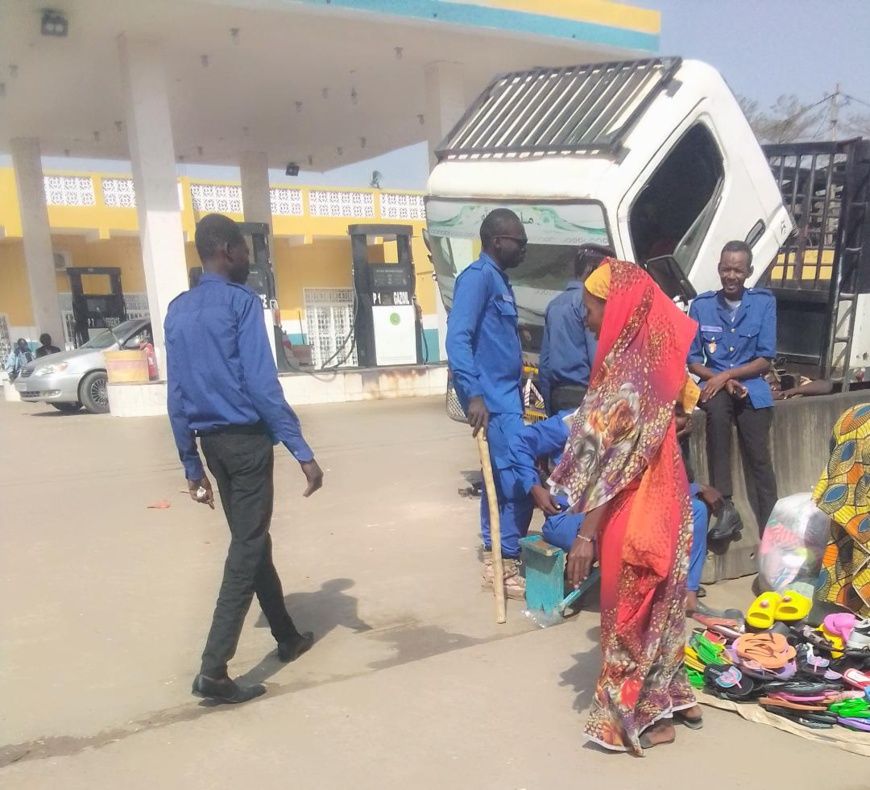 Tchad : marché de Dembé où la loi des agents municipaux est "la meilleure"