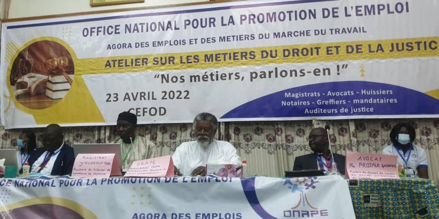 Tchad : l'ONAPE oriente la jeunesse sur les métiers du droit et de la justice