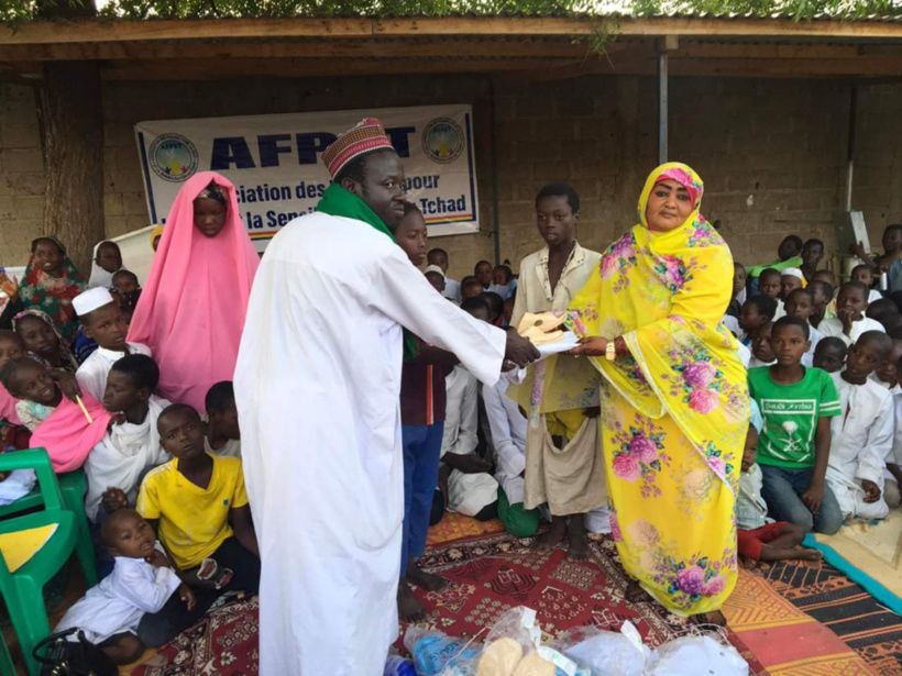 Tchad : l’AFPST distribue des cadeaux aux enfants talibés pour la fête de Ramadan
