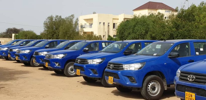 Tchad : 10 véhicules neufs pour la légion de gendarmerie n°10