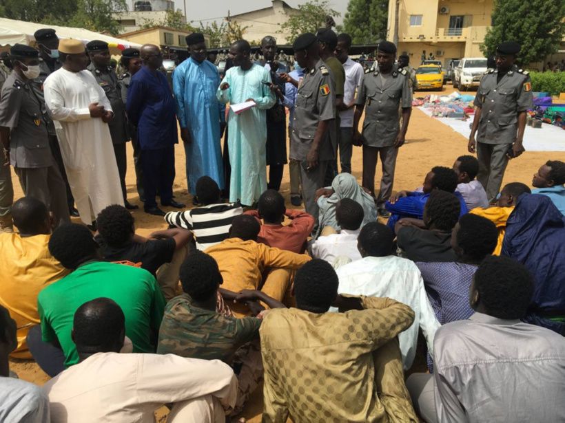 Tchad : la police nationale appréhende 68 présumés malfaiteurs