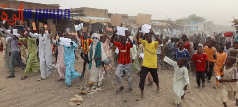 Tchad : des jeunes manifestent à Ati contre la présence militaire française
