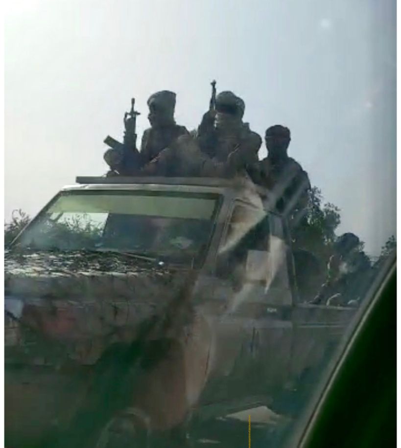 N’Djamena : un important convoi militaire aperçu à la sortie Nord de la capitale