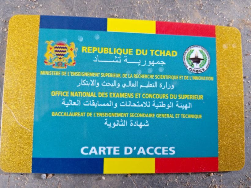 Tchad : des élèves en pleurs faute de carte biométrique à l'approche du baccalauréat