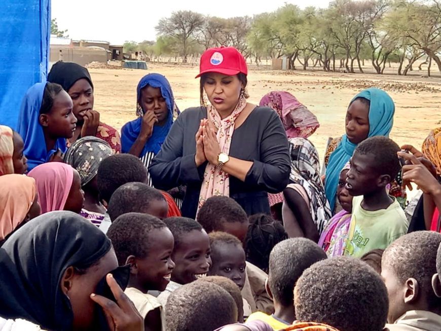 Tchad : les enfants réfugiés de Guilmeye reçoivent du réconfort de la FLE