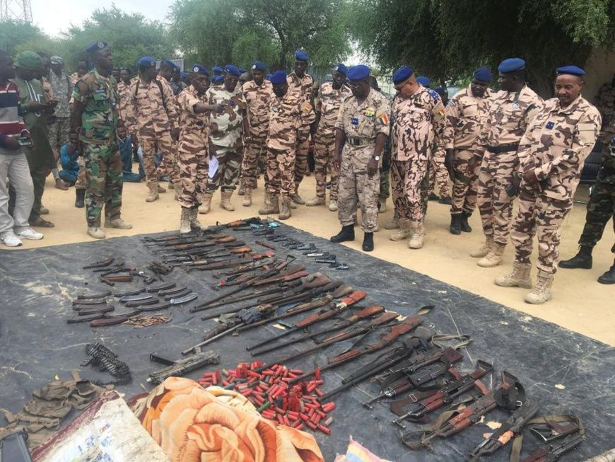 Tchad : la Gendarmerie arrête 12 individus et fait une saisie d’armes