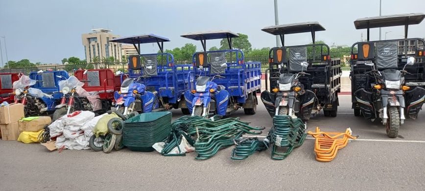 Tchad : remise de matériels aux associations pour l’assainissement de Ndjamena