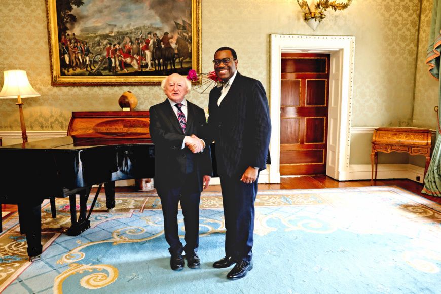 Il faut davantage investir en Afrique : l’appel d’Akinwumi Adesina aux milieux d’affaires irlandais