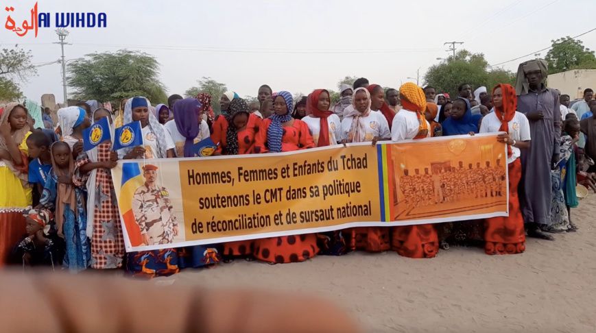 Tchad : le bureau Djamous anime un meeting de soutien au CMT à Bol