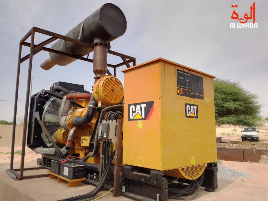 Tchad : ​​la centrale SNE de Mao réceptionne un groupe électrogène de 1100 Kva