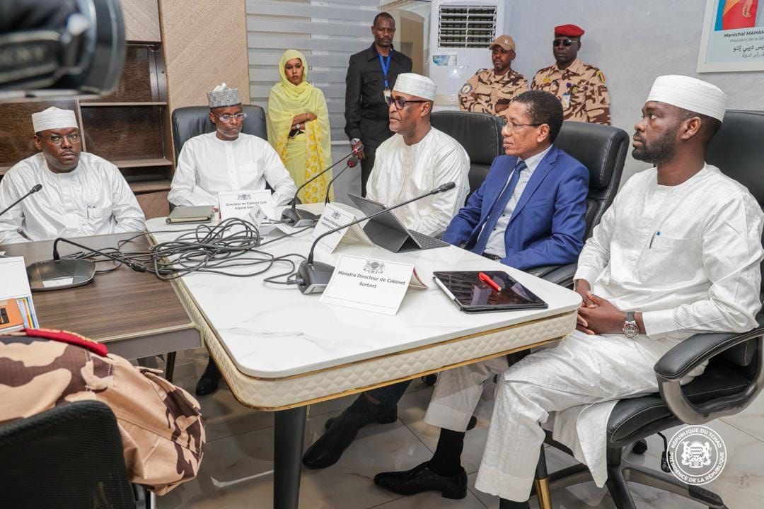 Tchad : Aziz Mahamat Saleh et Mahamat Oumar Kessou installés dans leurs fonctions au Palais Toumaï