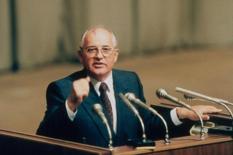 Mikhaïl Gorbatchev, ancien dirigeant de l'URSS. © DR