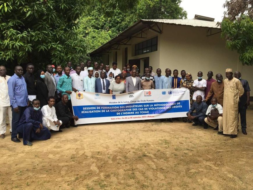 Tchad : des enquêteurs formés sur la shématisation des violations des droits de l'Homme
