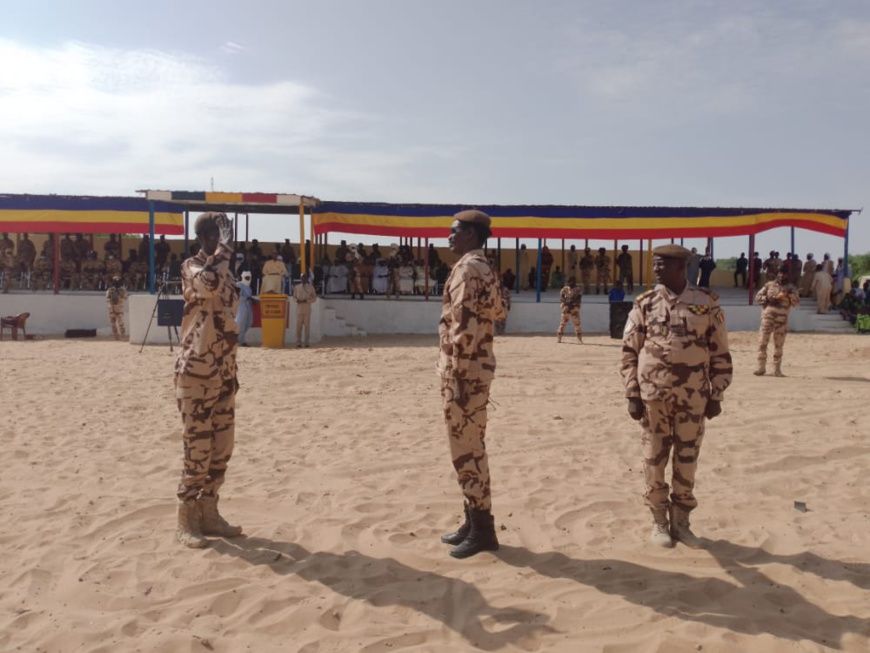 Tchad : le nouveau commandant de groupement de la GNNT du Kanem installé