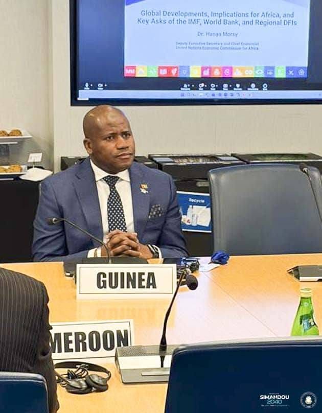 La Guinée renforce sa crédibilité économique aux réunions FMI-Banque mondiale
