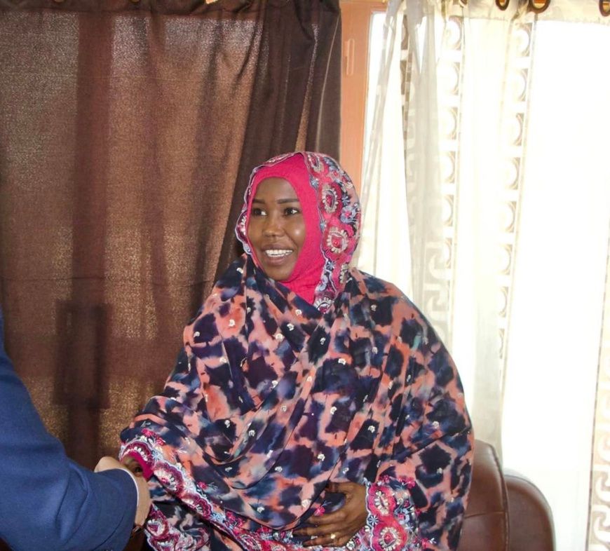 La secrétaire d’État aux Affaires étrangères, à l’Intégration africaine et aux Tchadiens de l’étranger, Awatif El Tidjani Ahm