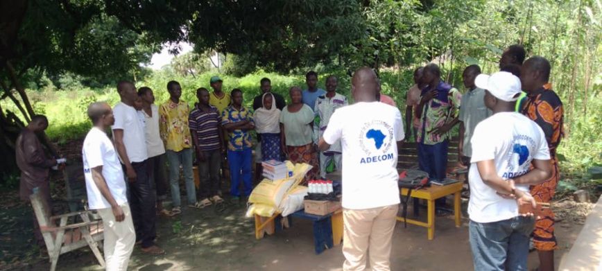 Tchad : l'ADECOM agit en faveur des sinistrés de Koubala 1