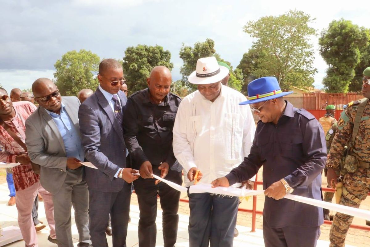 RCA : Touadéra lance des projets de sécurité à Bossangoa