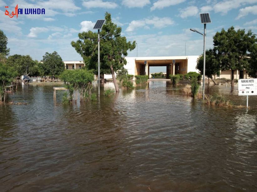 Tchad : inondations au campus universitaire de Toukra