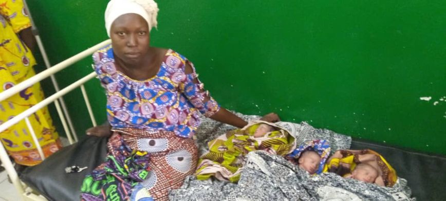 Tchad : une lycéenne accouche de triplets à Sarh