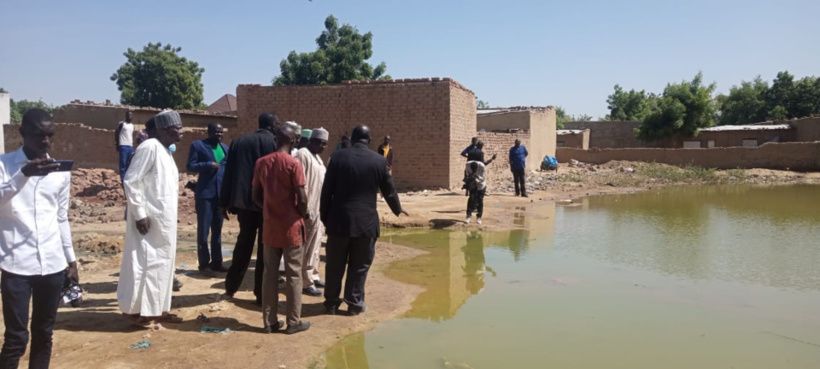 N’Djamena : une délégation communale fait l’état des lieux des inondations