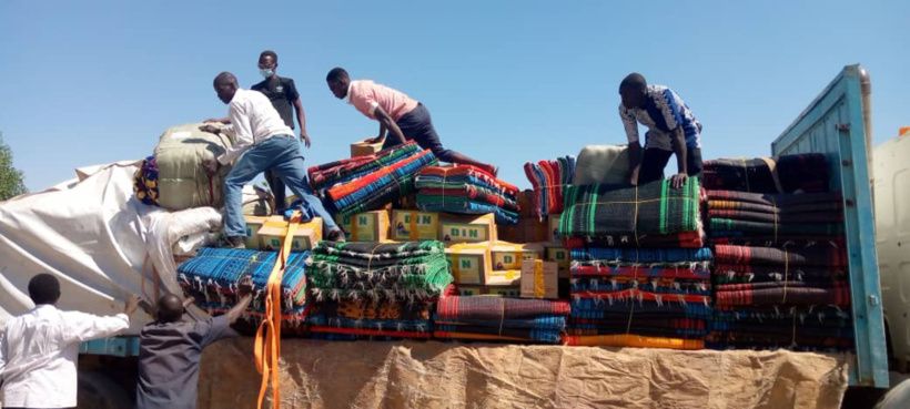 N’Djamena : La Coton Tchad fait des dons aux sinistrés