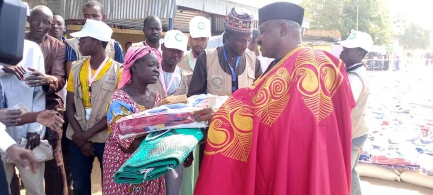 Tchad : 400 ménages sinistrés de Sarh reçoivent des vivres