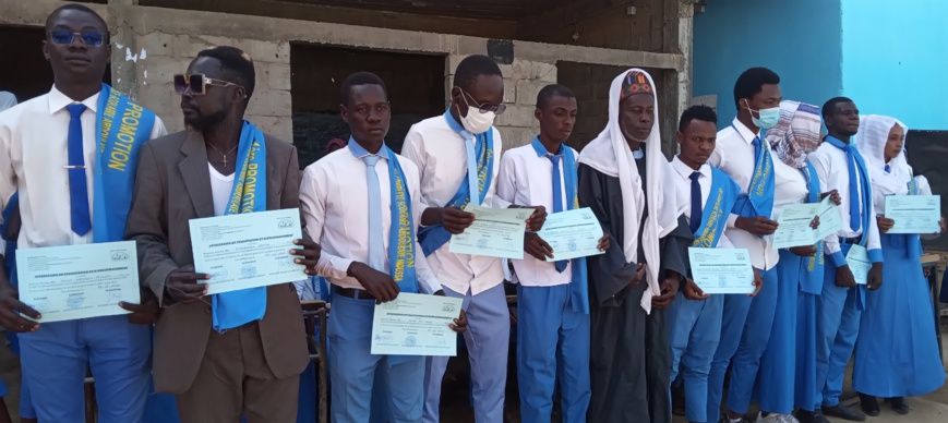 N’Djamena : le complexe scolaire Abdoulaye Moussa de Farcha Djigoulié honore ses bacheliers