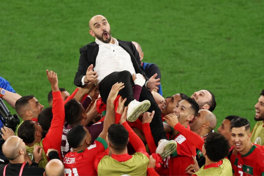 Mondial 2022 : le Maroc, première équipe africaine à aller en 1/4 de finale depuis 2010