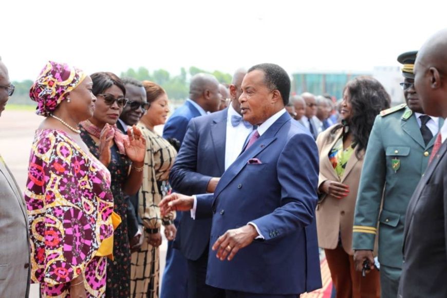Départ de Sassou N'Guesso pour les USA