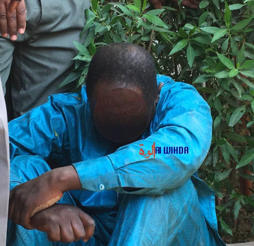 N'Djamena : la police appréhende un cambrioleur, filmé par une caméra de surveillance