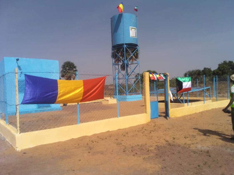 Tchad : un château d'eau inauguré à Miandoum