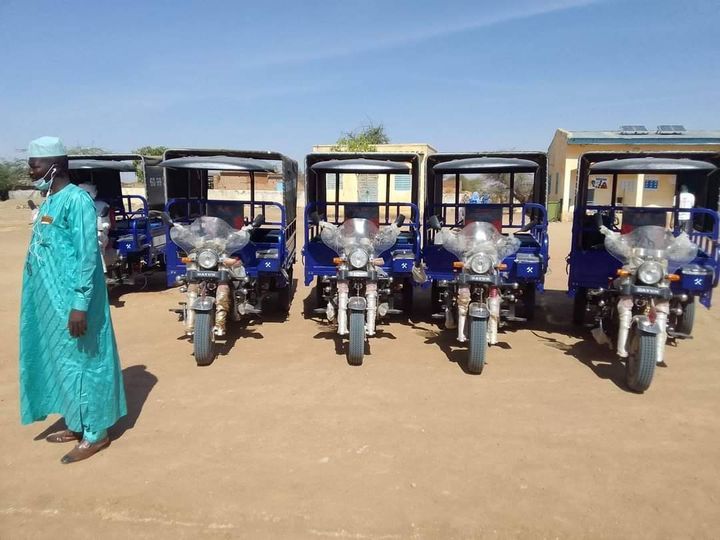 Tchad : des ambulancettes pour appuyer des centres de santé au Ouaddaï