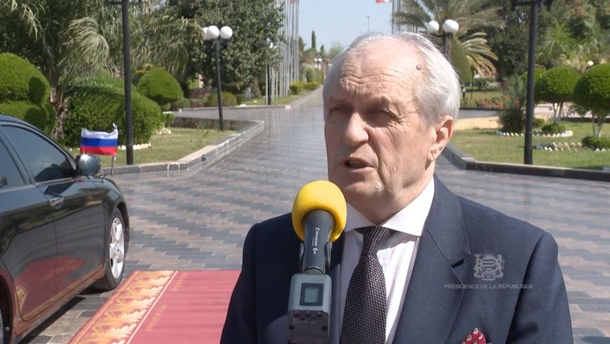 Vladimir Sokolenko, nouvel ambassadeur de la Fédération de Russie au Tchad. © DGCOM/PR