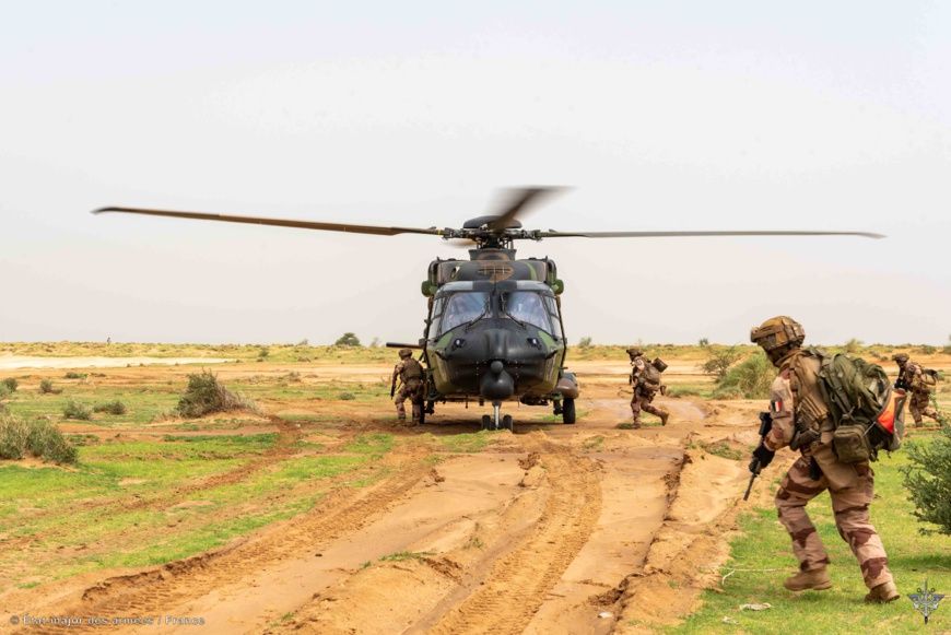 Des forces françaises au Mali. Illustration © Ministère des armées