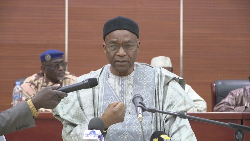 Le premier ministre de la transition, Saleh Kebzabo. © DR