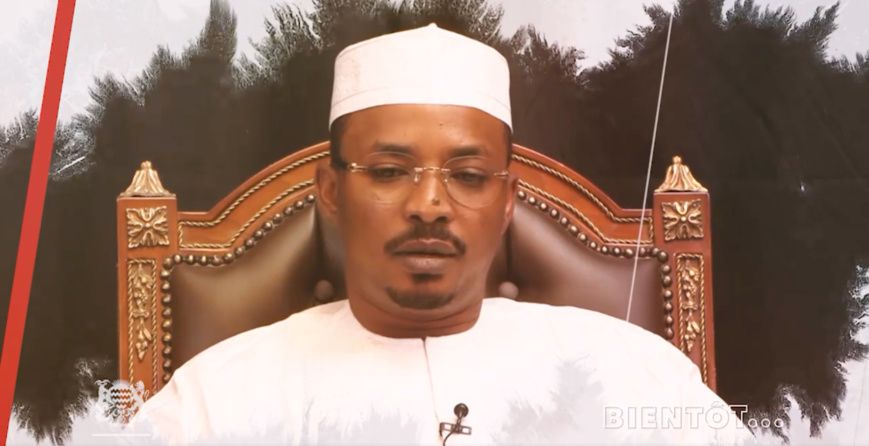 Le président de transition Mahamat Idriss Deby. © DGCOM/PR