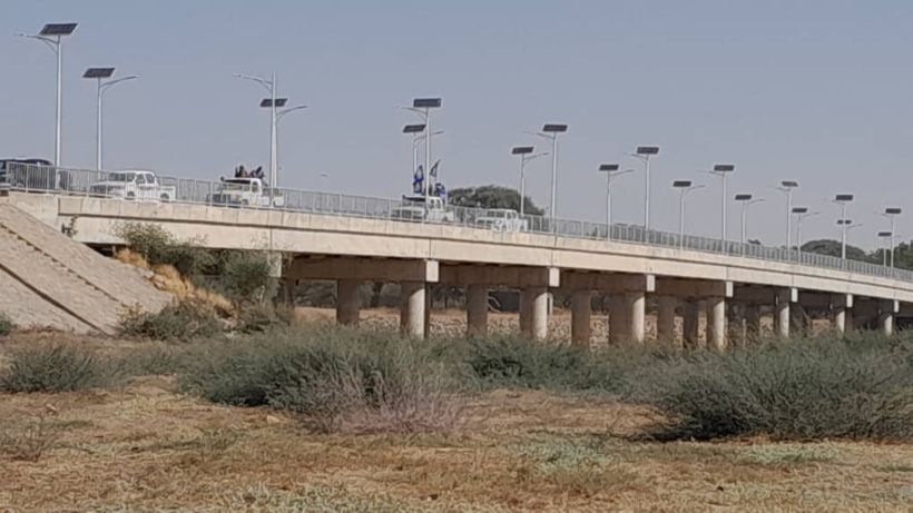 Tchad : une délégation visite le pont de Koundjourou dans la province du Batha