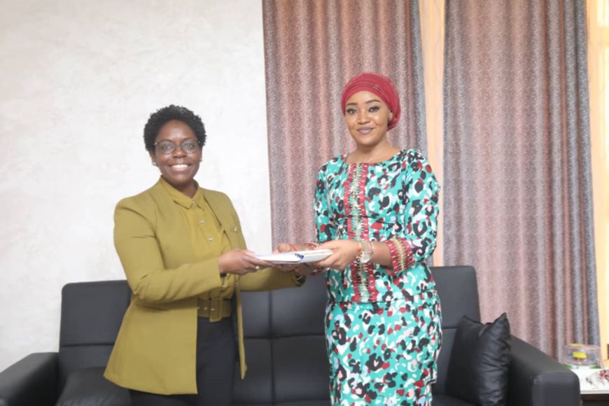 Tchad : l'ambassadrice du Canada discute des enjeux des femmes/filles avec la ministre du Genre