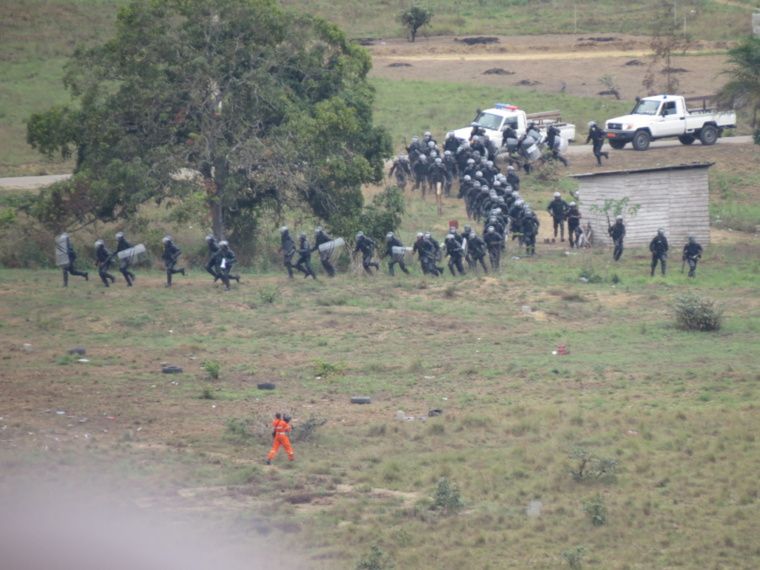 Congo : Démonstrations militaires de la FOMAC en présence du Tchad
