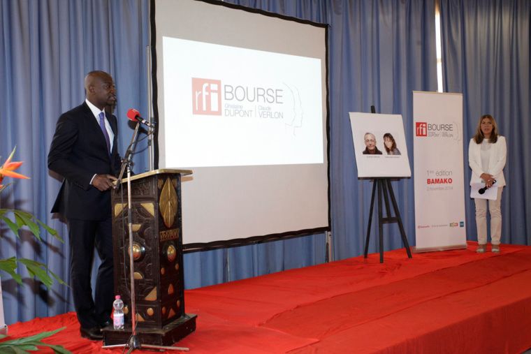 Première édition Bourse RFI Ghislain Dupont et Claude Verlon