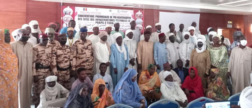 Tchad : au Ouaddaï, le PRAPS-2 supervise une pré-identification de sites d'infrastructures pastorales