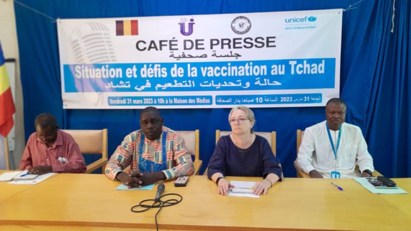 Tchad : l'UNICEF se préoccupe de la situation et des défis liés à la vaccination