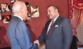 Entretien entre le Roi du Maroc et le Vice-Président américain à Fès